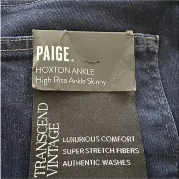 PAIGE Hoxton Ankle High Rise Skinny Jeans Size 25 NWT - Picture 6 of 6